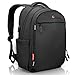 Laptop Backpack - Anti Theft Backpack Waterproof Rain Cover - SWISS Design RFID Blocking - USB Charging Port - Business College Travel School Backpack - Black Backpack for Men Women 15.6 inch