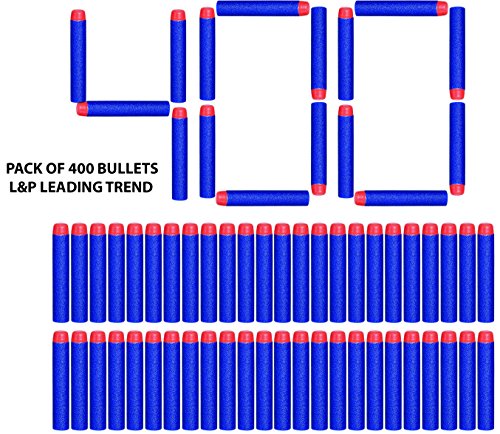 Nerf n strike blaster compatible dart bullets (400)