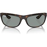 Ray-Ban mens Rb4089 Balorama Rectangular Sunglasses