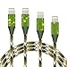 Lightning Cable,Vinpie iPhone Cable 4Pack 3FT 6FT 10FT 10FT Nylon Braided Cord Lightning Cable,USB Cord Charging Charger for iPhoneX/8/8Plus,7/7 Plus,6/6S/6 Plus/6S Plus,5/5S/5C/SE,iPad,iPod and More
