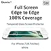 Daswise Screen Protector for iPhone 7, 2016 Full Screen Anti-scratch Tempered Glass Protectors with Curved Edge, Cover Edge-to-Edge, Screens from Drops, HD Clear, Bubble-free, Shockproof (4.7 White)