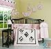 GEENNY Wall Border, Boutique Pink/Brown Butterfly