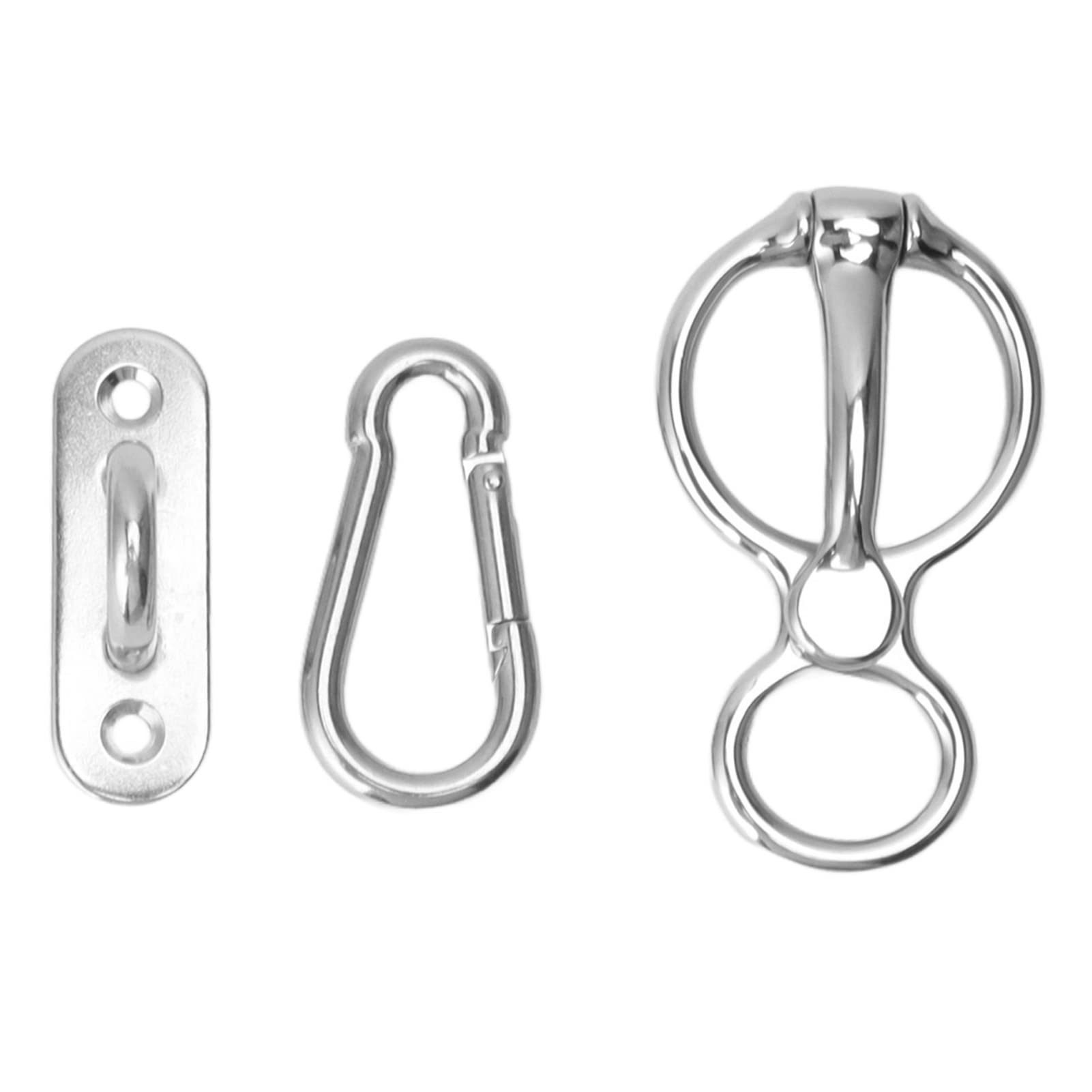 Qcwwy Raised Beds, Training Horse to Stand Accessories for Pulling Back Horse Tie Ring, Half Round Safe Professional