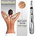Improve Your Health And Reduce Stress With Electronic Acupuncture Massager Powerful Meridian Energy Pen Chinese Therapy Device Electro Handheld Acupoint Massage Stick + European Massage Cream + E-Book