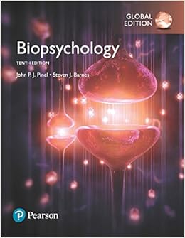 Biopsychology Global Edition Amazon De Pinel John P J Barnes Steven Fremdsprachige Bucher