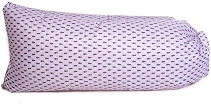 Hangout Lounger inflatable lounge chair, air lounger perfect for the beach, camping, concerts hiking or any outdoors activities, inflatable couch, air couch, blow up couch Purple (Pineapple)