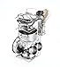 Joyin Toy Stainless Steel Pretend Play Kitchen Play Food Pots and Pans and Tea Party Set for Kids-12 pcs