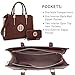 Women's Designer Handbags Tote Bag Satchel handbag Shoulder Bags Tote Purse(BR)