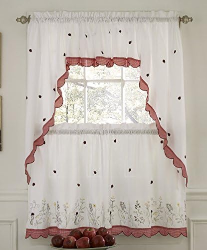 Ladybug Meadow - 56x12 Valance