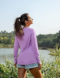 BALEAF Women's Long Sleeve Fishing Shirts UPF