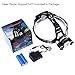 LED Headlamp Headlight Flashlight - Zoomable Super Bright , 4 Modes 3 XM-L CREE T6 LED, Rechargeable Batteries, Adjustable - Outdoor Hiking Camping Riding Fishing Hunting