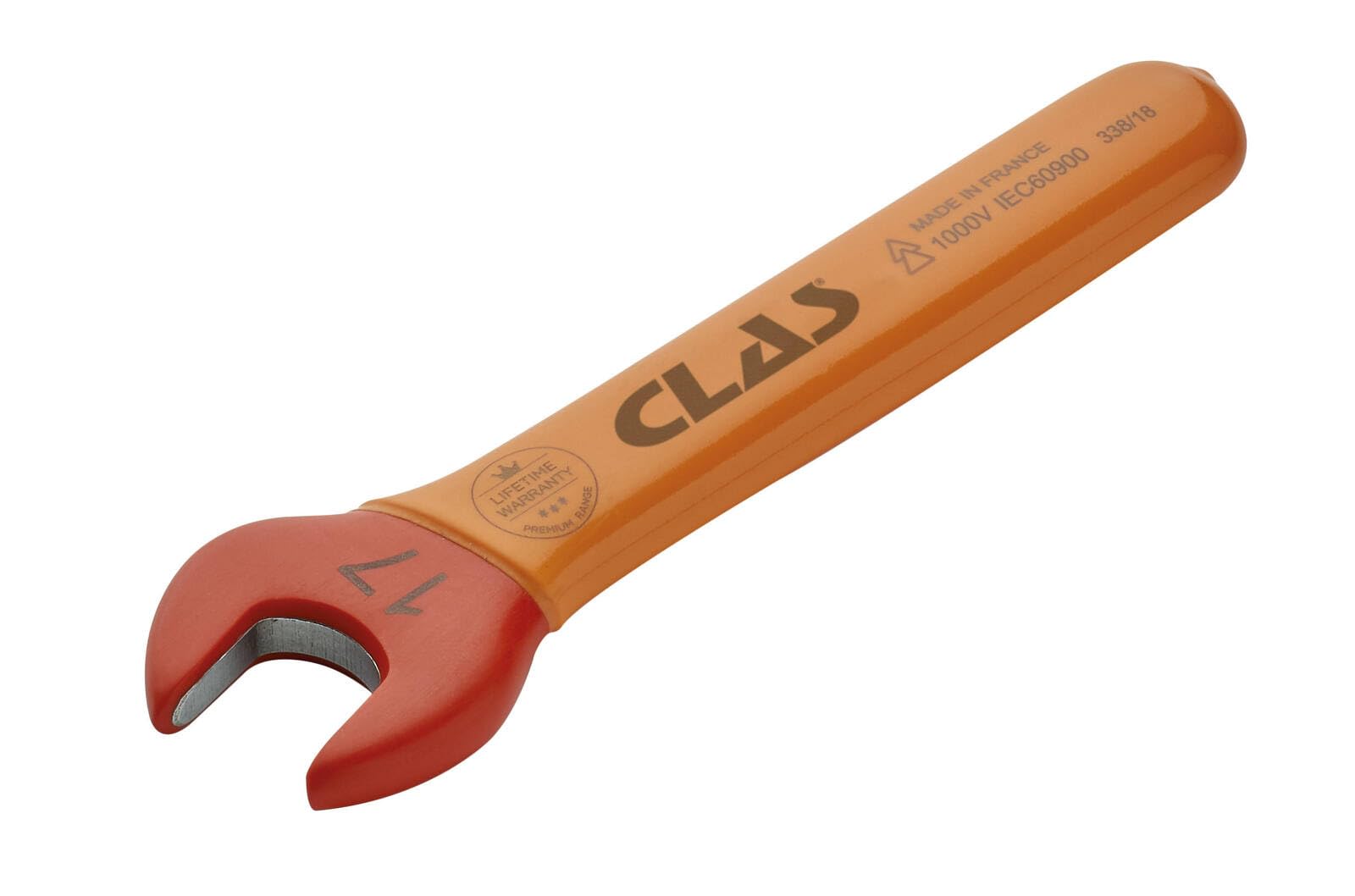 CLAS Equipements OE 0517 Premium Insulated Spanner 17 mm