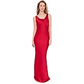 Norma Kamali Women's Deep Drape Neck Gown