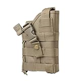 Nc Star Modular Molle Pistol Holster, Tan, Small