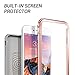 YOUMAKER iPhone 6S Case, Heavy Duty Protection Full-Body Rugged Case with Built-in Screen Protector for Apple iPhone 6S (2015) 4.7 inch/iPhone 6 (2014) - Rose Gold/Gray