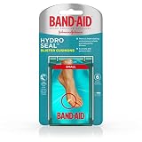 Band-Aid Brand Hydro Seal Blister Cushion Bandages, Waterproof Ashesive Pads, Small, 6 ct