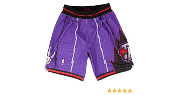 raptors throwback shorts