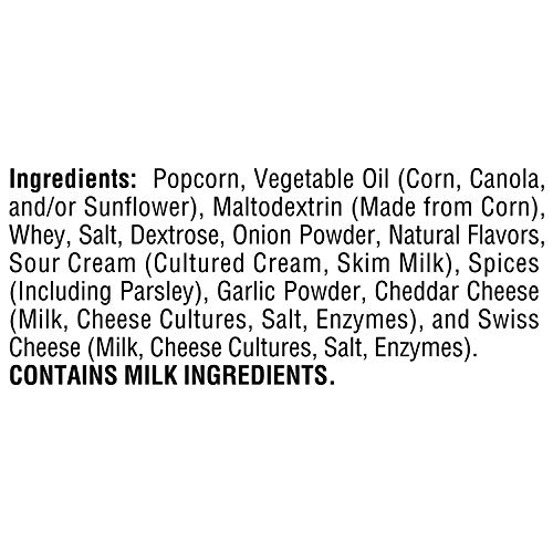Smartfood Popcorn, Sour Cream & Onion, 7oz bag (Packaging May Vary)