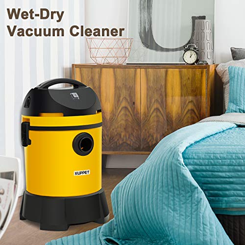 KUPPET Wet/Dry Vacuum Cleaner, Vac Pond/Home Dual Use, Portable Shop