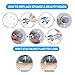 Blackhead Remover, Eitpoton Electric Blackhead Vacuum Suction Removal, Acne Comedone Extractor Tool Set, Skin Facial Pore Cleaner, Comedo Microdermabrasion Exfoliating Machine for Women and Men