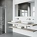 VIGO Olus Single Handle Wall Mount Bathroom Faucet in Brushed Nickel-VG05001BN