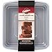 Wilton 2105-9199 Recipe Right Non-Stick Square Brownie Baking Pan with Lid, for Transporting Your Dessert from Home to Party, x 9-Inch, 9" x 9", Gray primary