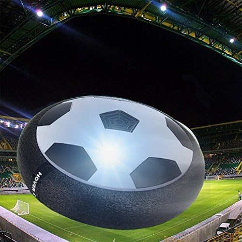 YSMART Air Power Soccer Football Kids Toys LED Light Flashing Ball Indoor Outdoor Soft Foam Floating Ball