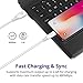 Lightning Cable, Tronsmart Lightning to USB A Cable - Apple MFi Certified Cable for iPhone X / 8 Plus / 8/7 Plus / 7 / 6s Plus / 6s / 6 Plus / 6/iPad Pro - White - 4Feet/1.2 Meters