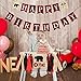 Boao Lumberjack First Birthday Party Decorations Lumberjack Buffalo Plaid 1st Highchair Banner Camping Wild Bear Birthday Party High Chair Banner for Baby Boy Girl Photo Props Backdrop Decors
