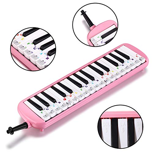 image for Musfunny Piano 32 Key Melodica Musical Instrument for Music Lovers Beg