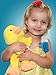 WILD BABY Yellow Duck Weighted Stuffed Animals - Microwavable Animals with Lavender, 10 inch Heatable Plush for Kids - Soft, Cuddly, Warming Stuffed Animal for Baby - Gift Box Ready