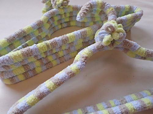 Baby and Toddler Yarn Covered Clothes Hanger "Little Boy Dove"