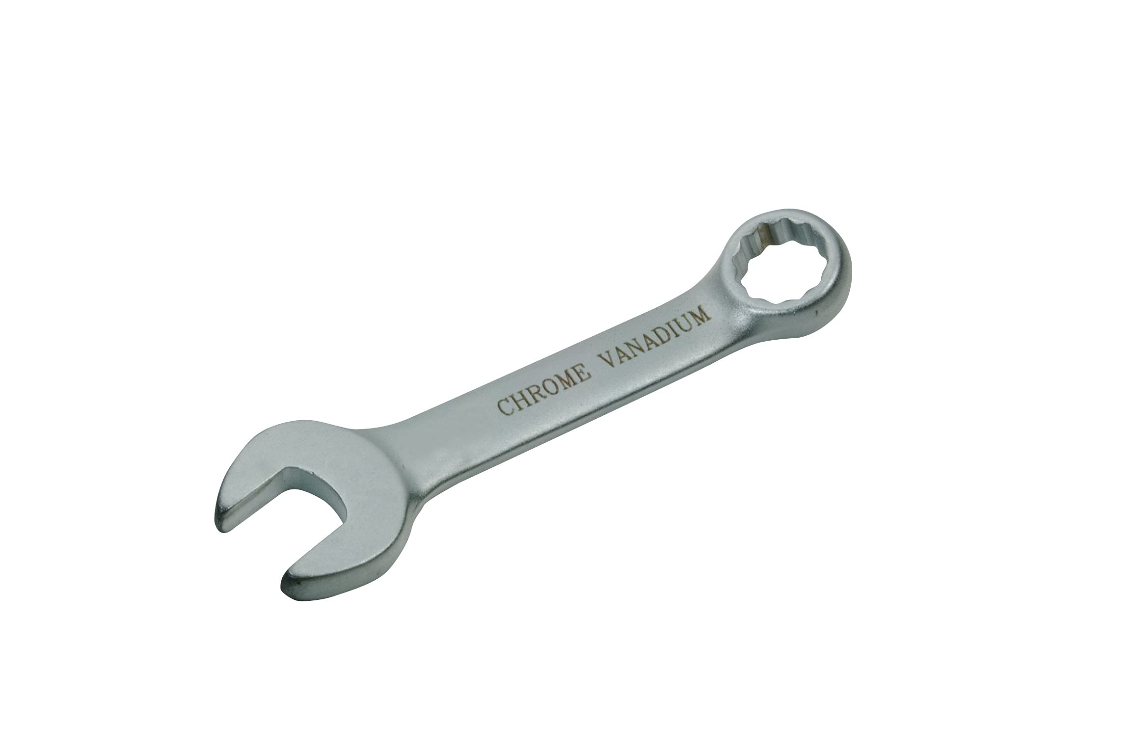 Laser 2807 Stubby Combination Spanner 10mm, Silver