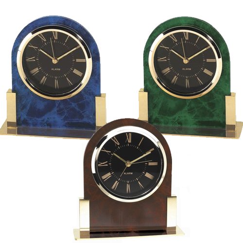 The shopping aisle Dome Acrylic Desk Clock, Green Marble LAVORIST