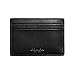 Coach Mens Money Clip Card Case in sport calf leather F75459 Black