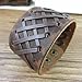 Original Tribe Antique Men's Brown Leather Cuff Bracelet, Leather Wrist Band Wristband Handcrafted Jewelry SL2259