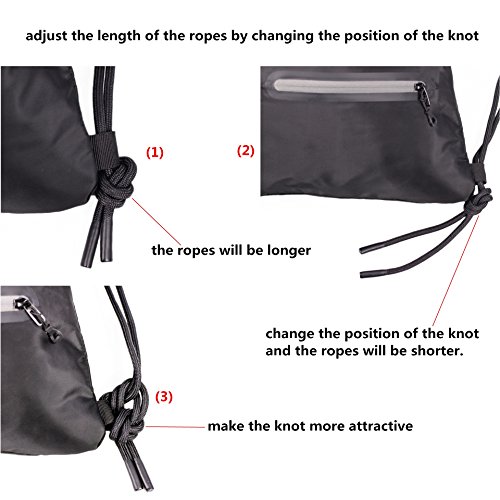 drawstring athletic bolsa