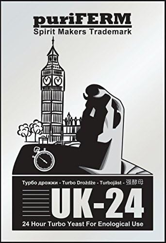 Puriferm UK-24 Turbo Yeast 24hr High Alcohol fermentaion