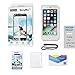 iPhone 7 Plus Waterproof Case, Easylife Snowproof Shockproof Dirtproof Case and Cover with Lanyard for iPhone 7 Plus-(White or Crystal Color Random)