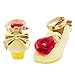 Disney Belle Costume Shoes for Kids Size 13/1 Yellow