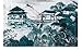 Traditional Chinese Ink Landscape and Plum Trees Washpainting Pattern Door Curtain Japanese Noren Curtain Bedroom Curtain Doorway Curtain