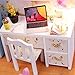 Cuteroom Dollhouse Miniature DIY House Kit Cute Room With Furnitiure and Cover Artwork Gift