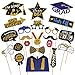 Graduation Photo Props Glitter Graduation Phtoto Booth Props 2020 Party Decorations Pack of 21