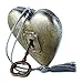 DEMDACO Family is Made Silver 4 x 3 Resin Stone Art Heart Locket Figurine