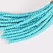 NLCAC Women's Beaded tassel earrings Long Fringe Drop Earrings Dangle Turquoise