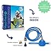 Maci-Fresh Pet Bathing Tool | Deluxe Shower Sprayer and Scrubber In-One for Pets | 8 ft Hose, Pet Grooming & Washing Tools for Dog Bath | Indoor Shower/Bathtub and Outdoor Garden Hose Compatible