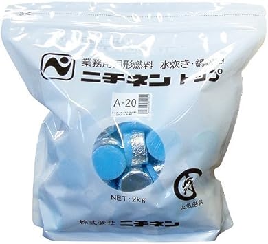 Amazon 固形燃料 A 25 2kg ニチネン 12袋 ニチネン Nitinen 固形燃料