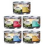 Purina Pro Plan True Nature Formulated Grain Free Cat Food Variety Pack, 5 Flavors, 3-Ounces Each (12)