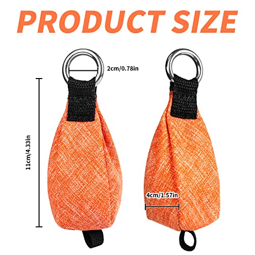 Dawitrly Arborists Throw Weight Bag with DRing and Bottom Loop for