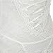 FENTI Womens' Handcuff Gartered Belt Lingerie Midnight Affair Set G-String, Snow White, Medium